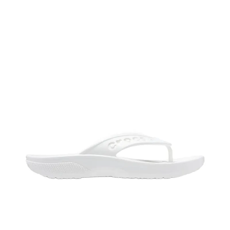 Crocs Baya 2 Slip Resistant Flip Flops Unisex White-1