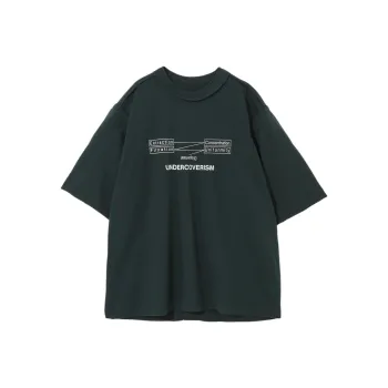 UNDERCOVER Logo print T shirt