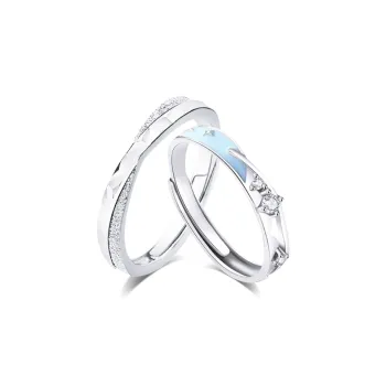 KUMET 999 Fine Silver Rings Unisex