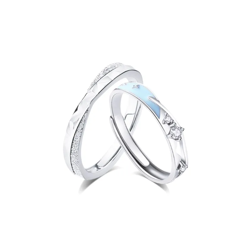 KUMET Sterling Silver Rings Unisex-0