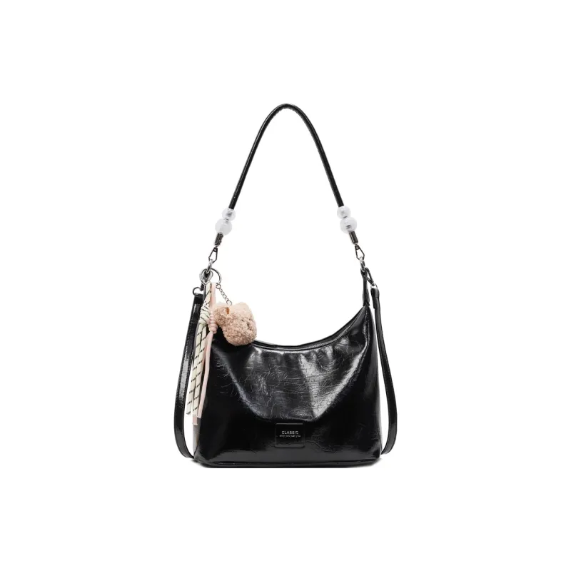 ResNonverba PU Underarm Shoulder Bag Women's Multicolor-3