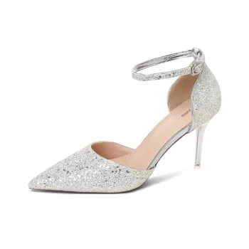 CVOJOO Slim Heel High Heels 7cm Women's