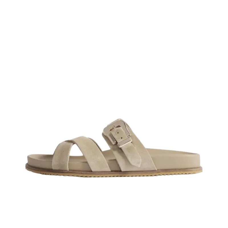 GABRIELA HEARST Slip Resistant Slide Slippers Women's Gray-0