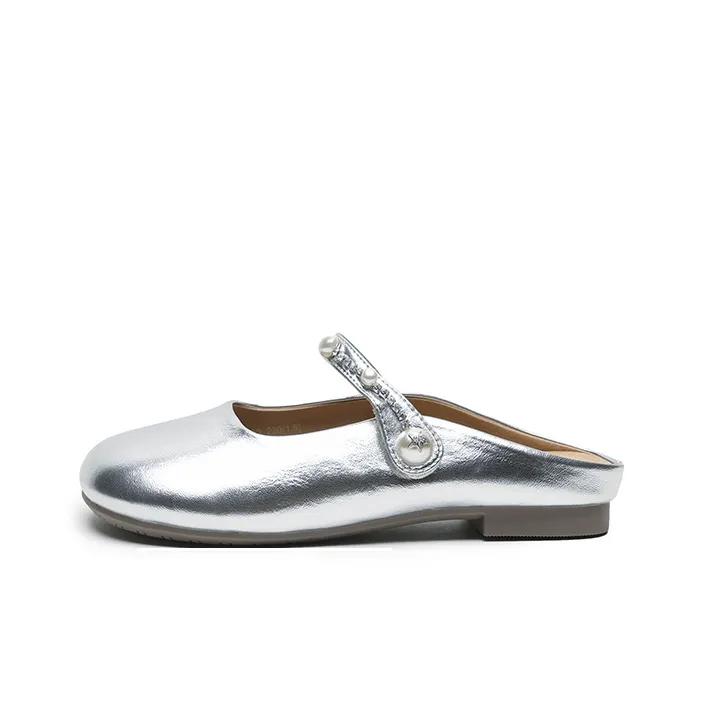 JOSINY Rubber Sole Closed Toe Slippers Women's-7