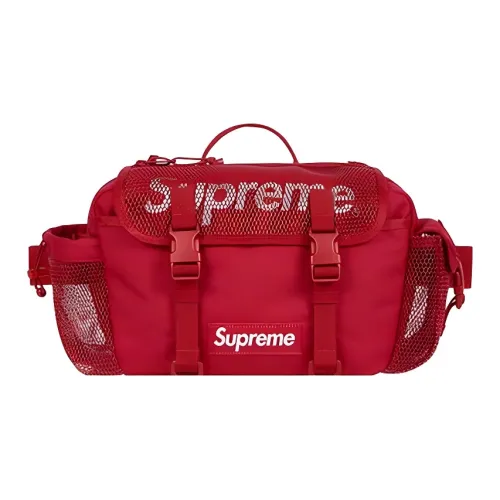 Supreme Spring/Summer 2020 Collection Polyester Shoulder Bag, Crossbody Bag, Fanny Pack Regular Unisex Red