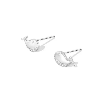 BLANK IN BLANK 999 Fine Silver Stud Earrings Women's
