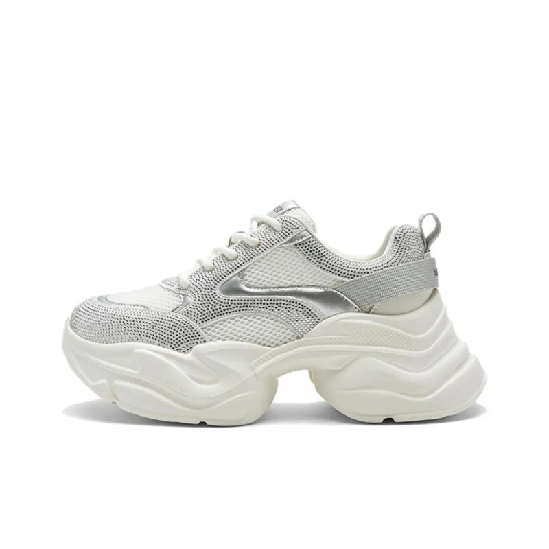 NINE WEST Low Top Chunky Sneakers Women's-5
