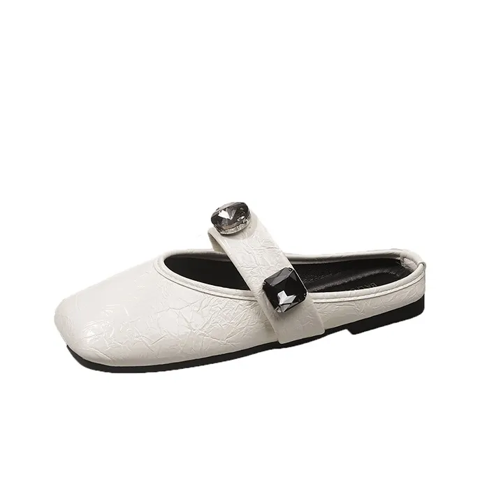 AFJI Abrasion Resistant Closed Toe Slippers Women's-5