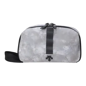 DESCENTE Polyester Handbag Small Size Men's Gray