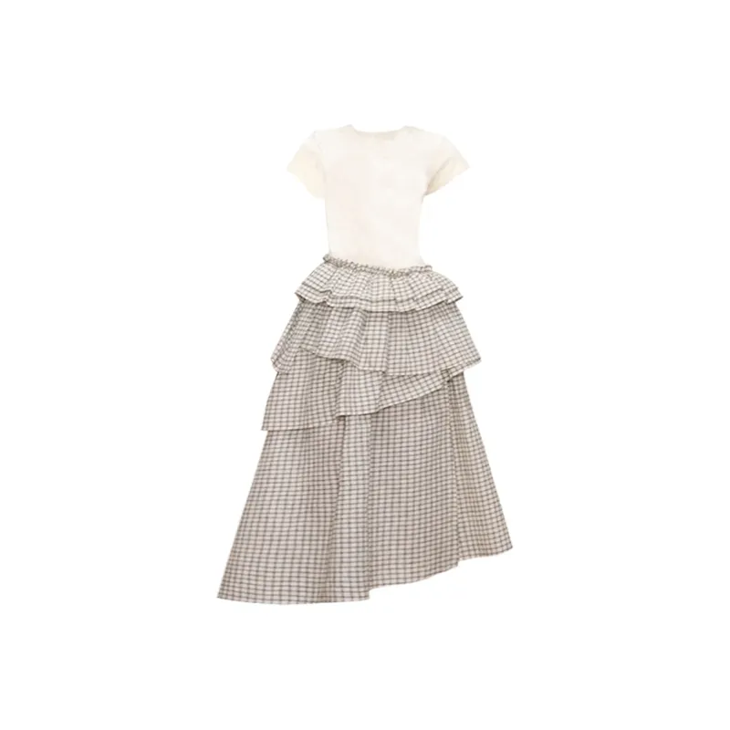 Peaches Peaches Short Sleeved Dress Women's-12