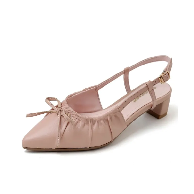 Rongcheng Shoe King Chunky Heel High Heels Women's-0