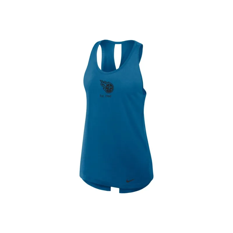 Nike Tennessee Titans Established Women's Nike Dri FIT Nfl Tank Top-0