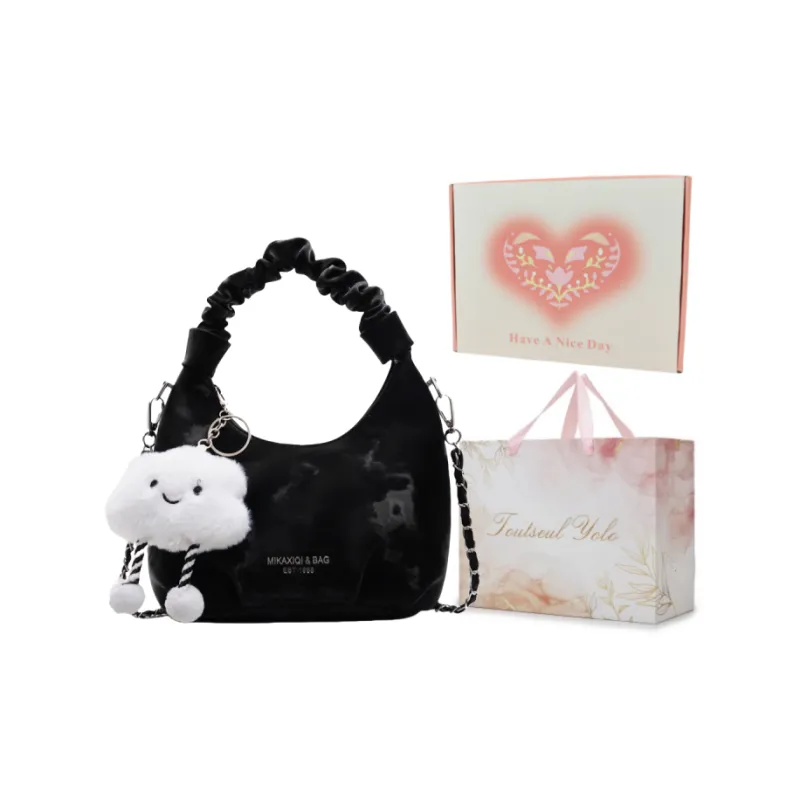 TOUTSEUL YOLO PU Handbag Women's Ecru/Black/Pink/Coffee-29