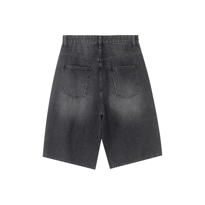 F426 Denim Shorts Unisex-6