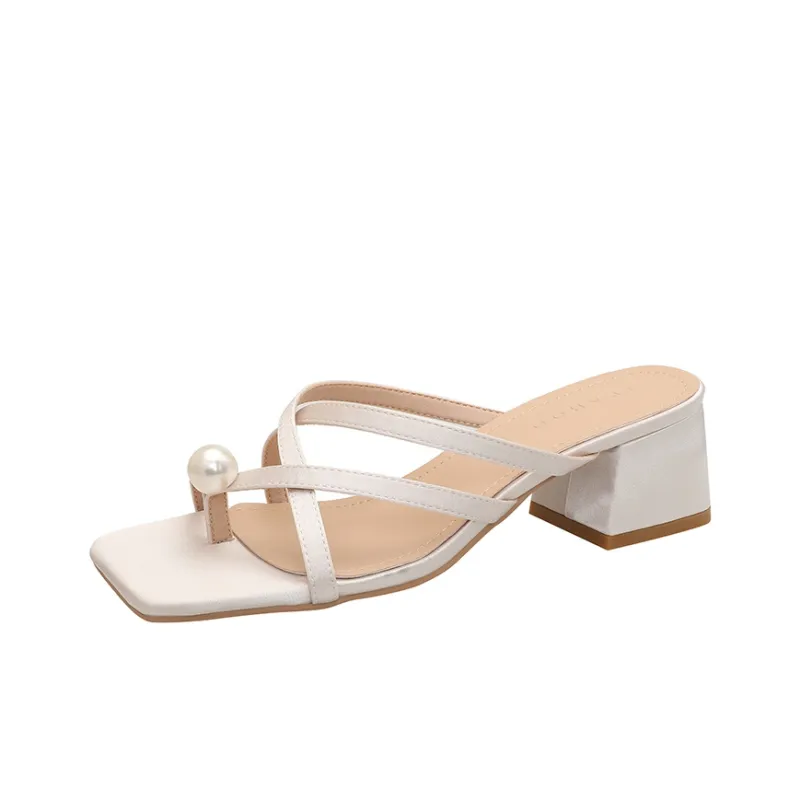 TATAYA Rubber Sole Abrasion Resistant Slide Slippers Women's-12