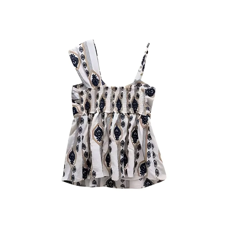 ABCMININ Tank Tops Women's Image Color-1