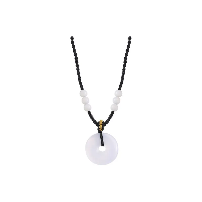 Asia Star Chalcedony Necklaces Women's-0