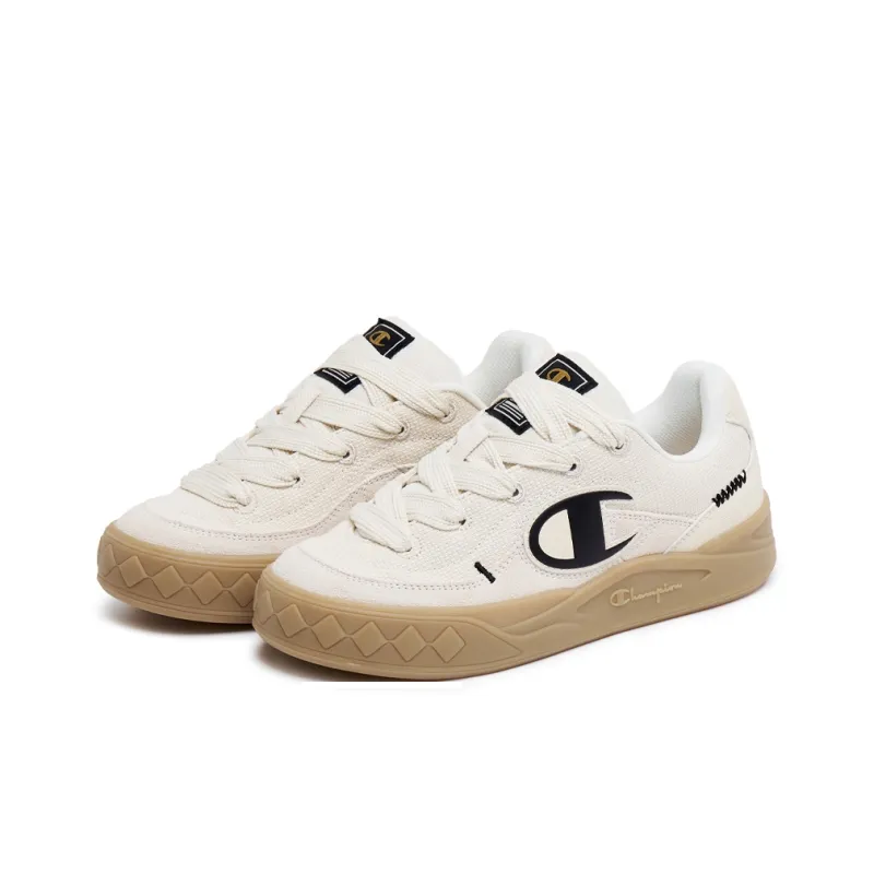 Champion Atomic Shoes Low Top Skateboard Shoes Unisex Linen/Black-3