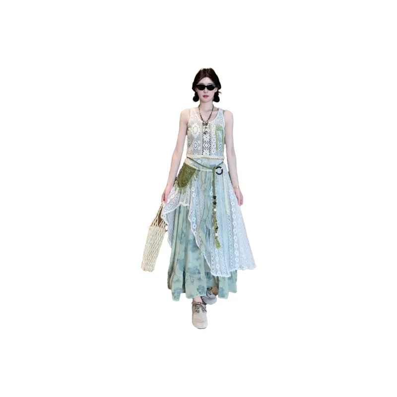 AURORA MUSE Two Piece Skirt Sets Women's-0