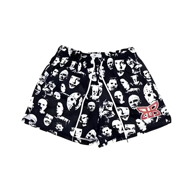 OKPI Casual Shorts Unisex Trendy ● Black High Quality ●-0