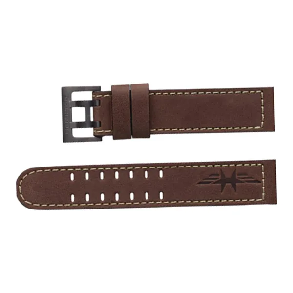 HAMILTON Khaki Aviation Collection All Compatibility Watch Band Cowhide Leather Material-3