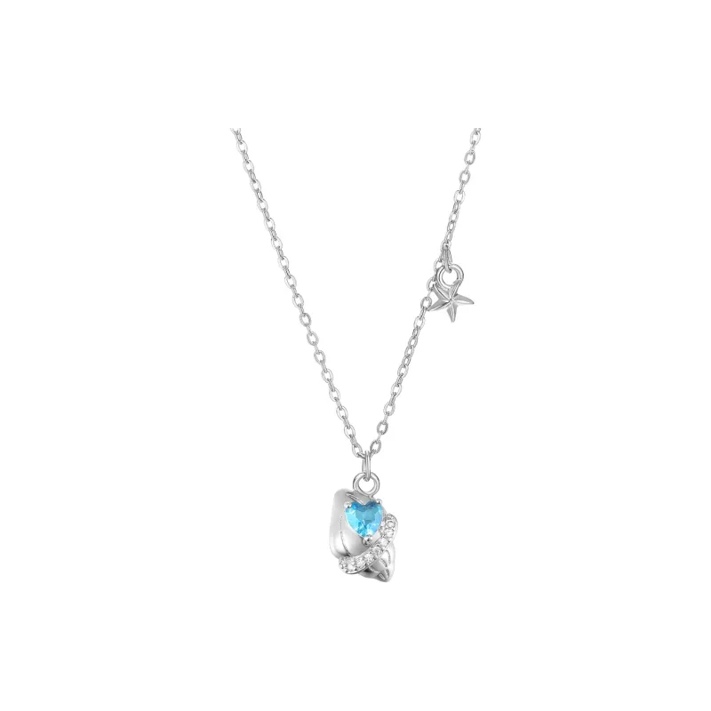 Clect Synthetic Cubic Zirconia Necklaces Women's-0