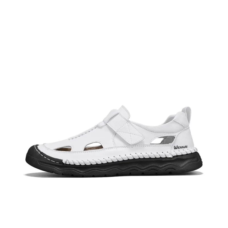 Wen Nai Casual Shoes Men's White-0