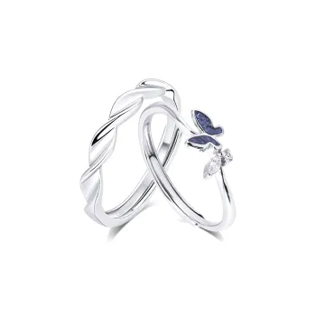 KUMET 999 Fine Silver Rings Unisex