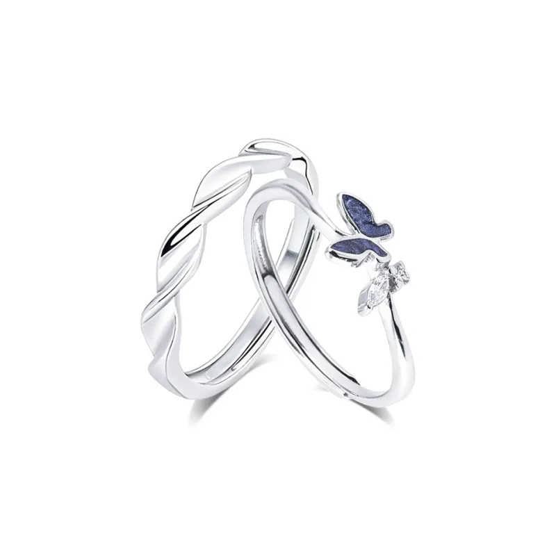 KUMET Sterling Silver Rings Unisex-0