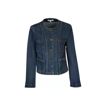 Caroline Denim Jackets Women's Blue
