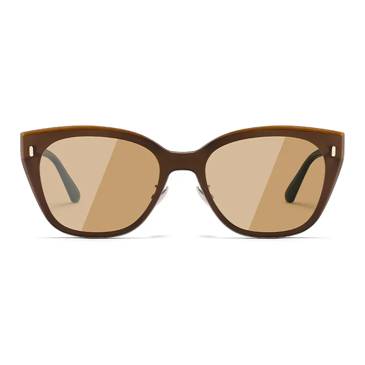 BERTHA TR/Memory Plastic Alloy Square Sunglasses Unisex-5