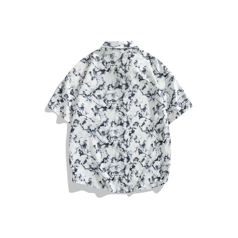 SIFLYTO Shirts Unisex Snow Mountain Ink Shadow-1
