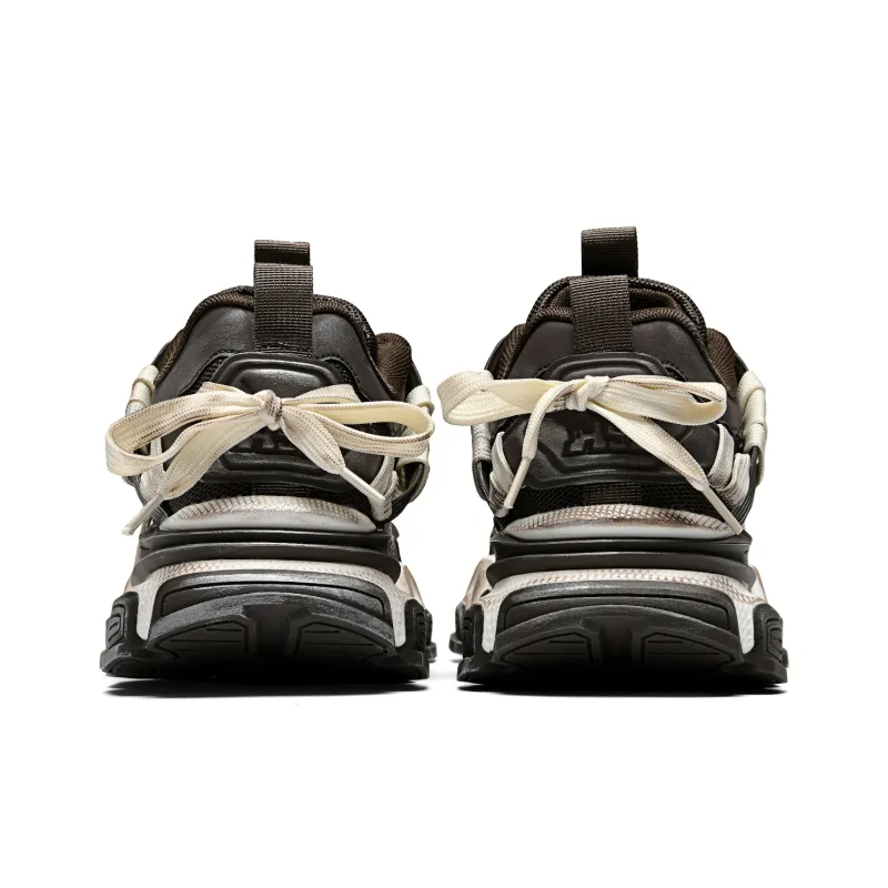 DIKENROK Anti Slip And Wear Resistant Height Increasing Low Top Chunky Sneakers Unisex-4