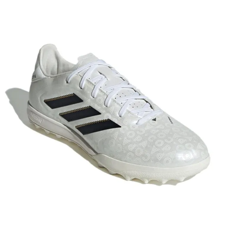 Adidas Copa Pure 3 Anti Slip Wear Resistant Soccer Shoes Men's White-2