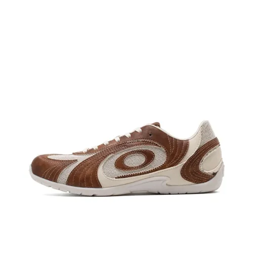 OLD ORDER Breathable Abrasion Resistant Slip Resistant Low Top Casual Shoes Women's Cigar Brown