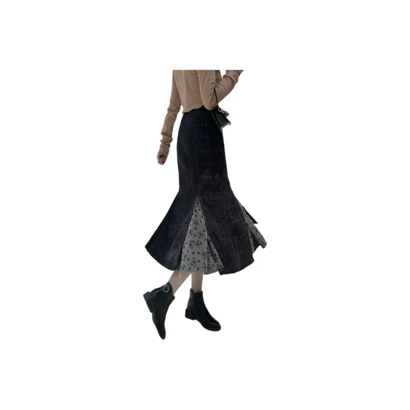 GOSO Casual Long Skirts Women's Image Color-2