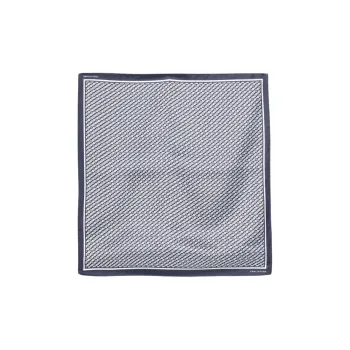 Tagliatore Silk Scarves Men's Blue