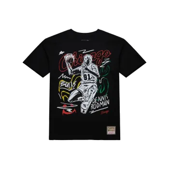 Mitchell & Ness T Shirt Unisex Black