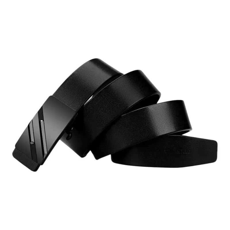 JEANSWEST Split Cow Leather Cow Split Leather Belts Men's 3.5cm-0
