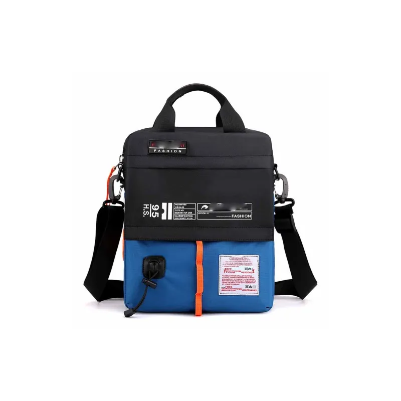 Boniu Nylon Shoulder Bag, Crossbody Bag, Handbag Men's Multicolor-2
