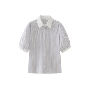 Ning Cai Yuer Shirts Women's Blue