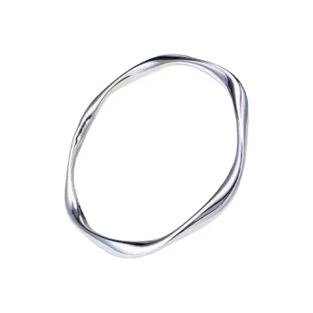 Old Qingyun Silver Building 999 Fine Silver Sterling Silver Bracelets Unisex