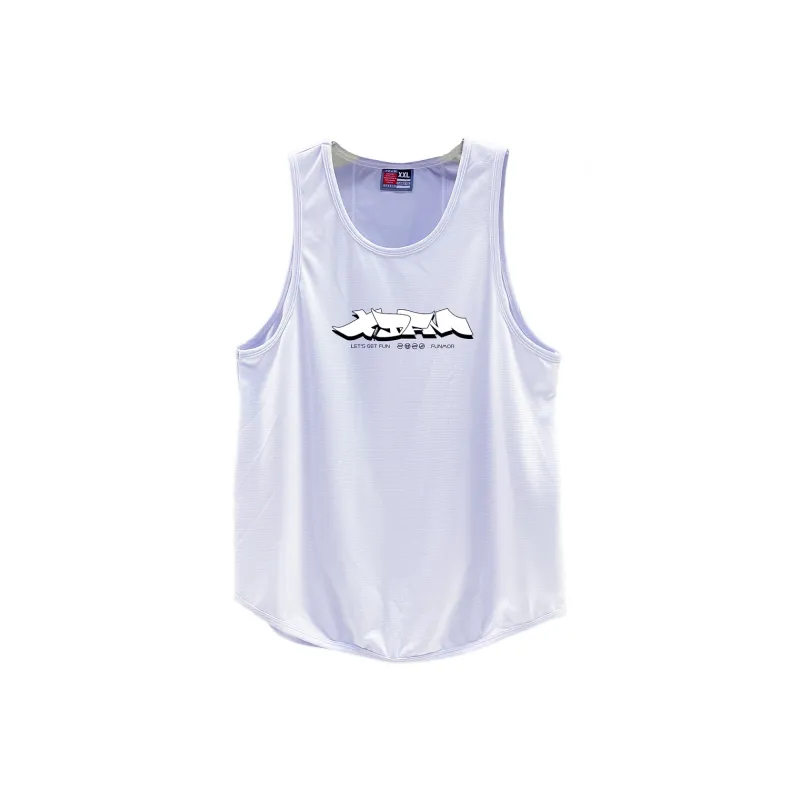 XDFM T Shirt Breathable Outdoor Sleeveless Running Vintage Vest Tank Top Unisex-2