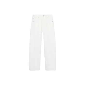 ZARA Trf Jeans Women's White