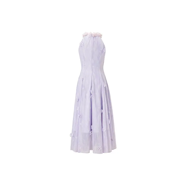 PAZZO Slip Dresses Women's Purple-1