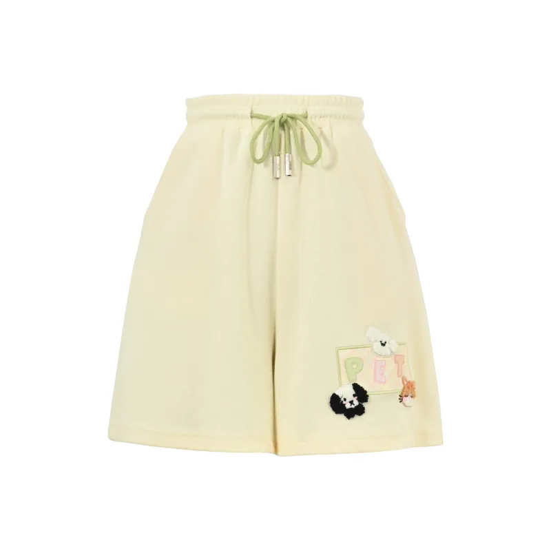 SNBL Casual Shorts Women's Apricot-0