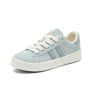 La Chapelle Slip Resistant, Abrasion Resistant, Rebound Resistant Low Top Casual Shoes Women's Light Blue
