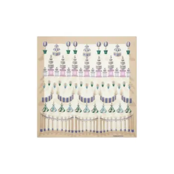 FERRAGAMO Silk Scarves Women's White