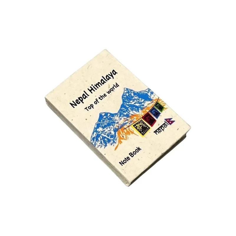 YUANPU Creative Nepal Handcrafted DIY Natural Material Bunkokata Plant Good Looking Note Pocket Planners-3