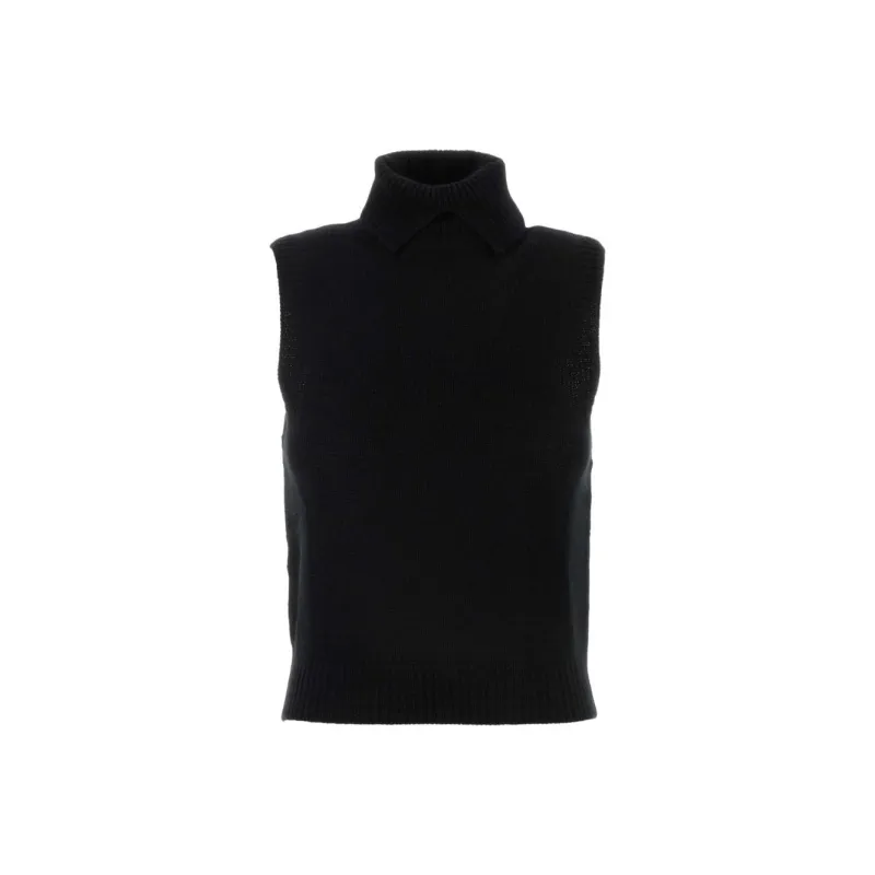 PRADA Tank Tops Women's Black-0